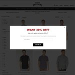 Selected Men's Shirts $12.60 @ Hallenstien Brothers (Shirts @ $18.00 AUD + 30% OFF Coupon)