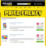 10% off Samsung Galaxy Tab S, Different Sizes + Bundles from Dick Smith, Starting from $429 