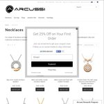 50% off Handbags and 30% off Jewellery @ Arcussi + Shipping