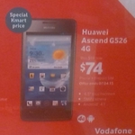 Vodafone Huawei G526 Pre Paid Phone $74 @ Kmart