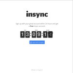 FREE Insync Plus for The Next 13 Hours with Gmail Account
