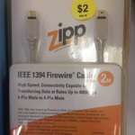 IEEE 1394 FireWire Cable $2 Big W