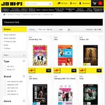 JB Hi-Fi TV/Movies Clearance Blu-Rays and DVDs from $4.98, 99c Delivery Per Item