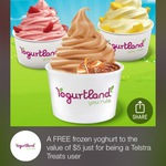 A FREE Frozen Yogurt @ Yogurtland (Telstra Treats App)