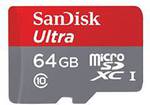 SanDisk Ultra 64GB Ultra Micro SDXC UHS-I/Class 10 Card with Adapter US $30.04 (~ AU $41) Shipped @ Amazon