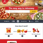 Up to 50% off at Participating Restaurants @ Delivery Hero 5PM-10PM on 20.10.2015