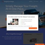 $50 Gift Voucher or 10% Discount on Your 1st Booking over $200 @ FreightExchange!