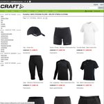 Craft Running/Fitness Clothes up to 65% off $10 Shipping