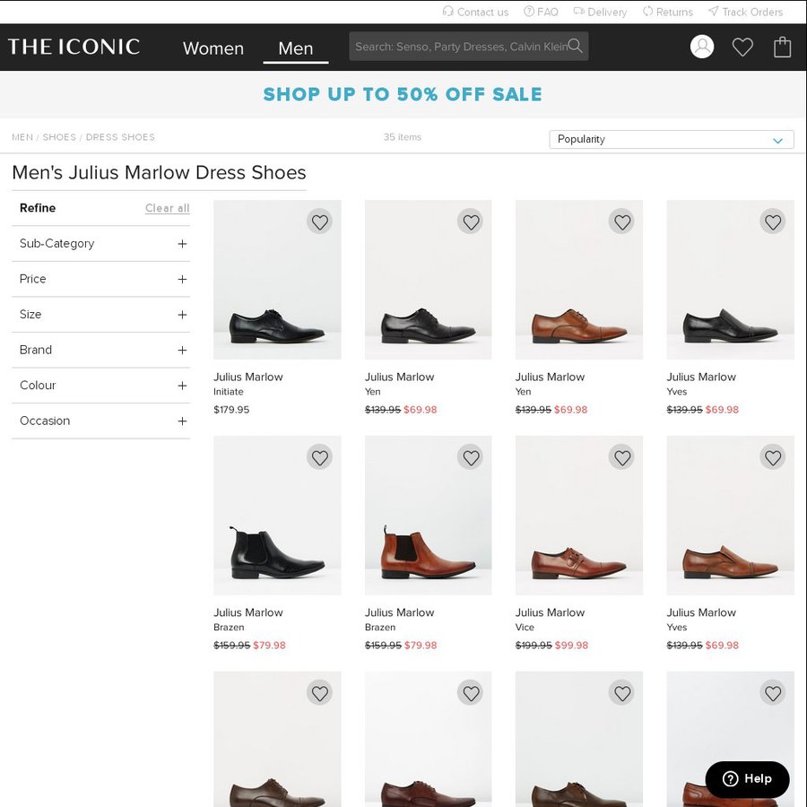 Julius Marlow Shoes - Half Price - The Iconic - OzBargain