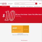 Get US $10 off Your First Order @ JD [Minimum Spend US $15]