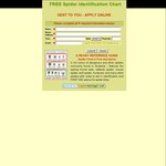 FREE Spider Identification Chart (Physical Copy) and Spider Chart FIRST AID (Digital Copy)
