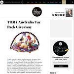 Win 1 x TOMY Australia Toy Pack Giveaway Valued @ $119.90