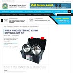 Win a Winchester Hid 175mm Driving Light Kit from SSAA (Requires Membership)