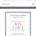 Win 1 of 4 $250 Yarra Trail Vouchers
