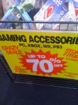 Gaming Accessories upto 70% off @ Harvey Norman Chadstone - in store only VIC