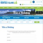 Win a Trip to Norfolk Island for 7 nights (Ex. Sydney or Brisbane) Worth $4,990