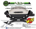 Win a Weber Q1000 & 3-Piece Portable Tool Set Worth $385 from On the Move Caravans