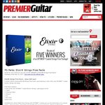 Win 1 of 5 Elixir Electric Guitar String Packs from Premier Guitar