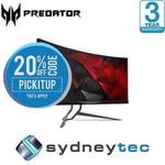 Acer Predator X34P Curved 34in Ultra-Wide 100hz (120 Overclocked) G-Sync IPS Gaming Monitor $1327.90 Shipped @ Sydneytec eBay