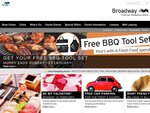Free BBQ Toolset with 6 Spends @ Broadway Shopping Centre