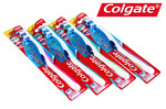 4x Colgate 360 Whole Mouth Clean Medium Toothbrush w/Tongue Cleaner $0+$5.98 Shipping No Pickup