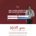 Win a 5N Accommodation Package for 7 Worth Over $4,000 from The Ruby Collection