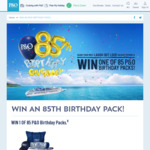 Win 1 of 85 P&O Birthday Packs Worth $89 from P&O Cruises 
