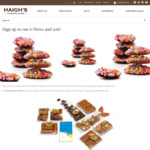 Win 1 of 3 Introductory Selection Chocolate Packs Worth $100 from Haigh’s