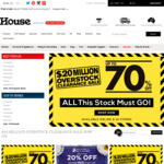 More than 70% off on Kitchenware at Closing down Sale at HOUSE in Westfield Burwood