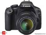 Canon 550D Kiss X4 with 18-55 lens IS for $760