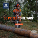Win Back The Purchase Price of a New Chainsaw from Husqvarna (Maximum Value of $2,969.00)