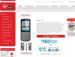 $99 Nokia C3-01 Prepaid Mobile Phone w/ Bonus $180 Credit + 1GB Data @ Virgin Mobile