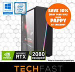 [eBay Plus] Gaming PC: Intel i5 9400F RTX 2080 8GB 120GB 8GB DDR4 750W H310M $1244 Delivered @ eBay Techfast