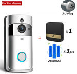 Wireless Smart Door Bell Camera Video Security Night Vision Wi-Fi Intercom PIR $64.80 Delivered @ Gshopper (New Customers)
