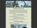 Mortal Online MMORPG - Similar to Ultima Online -  30% off!!