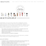 Win $840 Worth Of Beauty Products With Beauticate