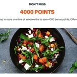 Earn 4000 Woolworths Rewards Points with $100 Spend in-Store or Online @ Woolworths
