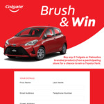 Win a 2020 Toyota Yaris Ascent Worth $17,859 from Colgate-Palmolive [Buy 2x Colgate/Palmolive Products from Selected Stores]
