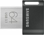 Samsung FIT Plus USB 3.1 Drive 64GB $22.69 + Delivery (Free with Prime & $49 Spend) @ Amazon US via AU