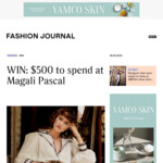 Win a $500 Magali Pascal Voucher from Fashion Journal