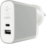 Belkin 15W USB-C Home Charger USB-A Port $25 @ The Good Guys