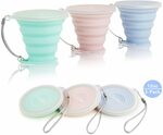 Gerinware Collapsible Silicone Travel Cup 3 Packs $22.20 (Was $37) + Delivery ($0 with Prime/ $39 Spend) @ Gerintech Amazon AU