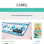 Win a Tesalate Beach Towel Valued at $79 from Label Magazine
