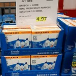 [VIC] Bausch & Lomb Renu Contact Lens Solution 3x 355ml $4.97 @ Costco, Ringwood (Membership Required)