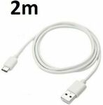 2m Type-C USB Fast Charge and Data Transfer Cable $5.90 (2 for $10.02) Delivered @ Abimports eBay