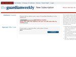 The Guardian Weekly YEARLY Subscription for $20 Delivered (Usually $235)