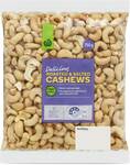 Roasted Salted or Unsalted Cashews 750gm $9.50 @ Woolworths