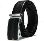 Men Leather Belt US$6.49 / A$8.81 (Was US$21/ A$28.49) + US$6.99 / A$9.48 Post ($0 with US$25 / A$33.92 Spend) @ Beltbuy