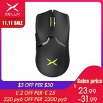 DELUX M800DB RGB 70G Wireless Lightweight Gaming Mouse - US$31.89 (~A$44.21) Delivered @ Delux Store AliExpress