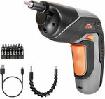 TOPSHAK TS-ESD1 Cordless Electric Screwdriver w/ 34pcs Accessories US$10.99 (~A$14.99) Delivered @ Banggood